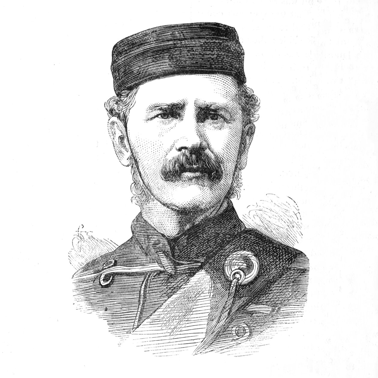 E. Newdigate少将，CB，c1880 作者 不明