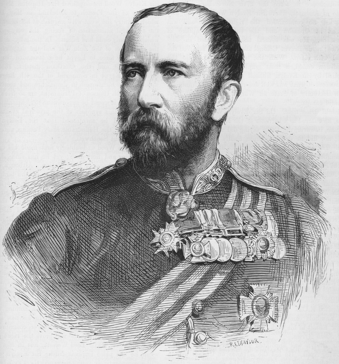 少将亨利·伊夫林·伍德爵士，VC，KCB，英国士兵，1884年 作者 不明
