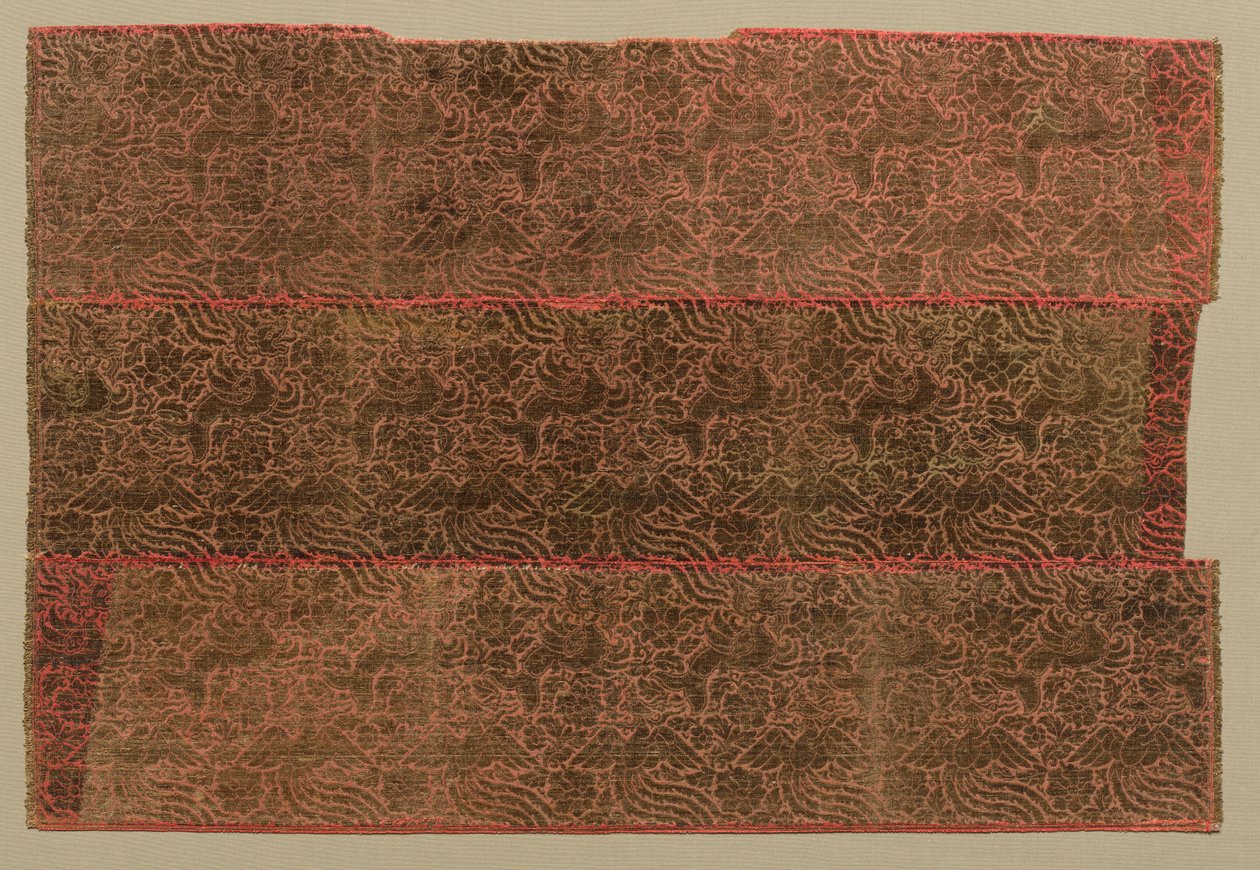玛卡拉斯，凤凰和鲜花，1200年代。 作者 不明