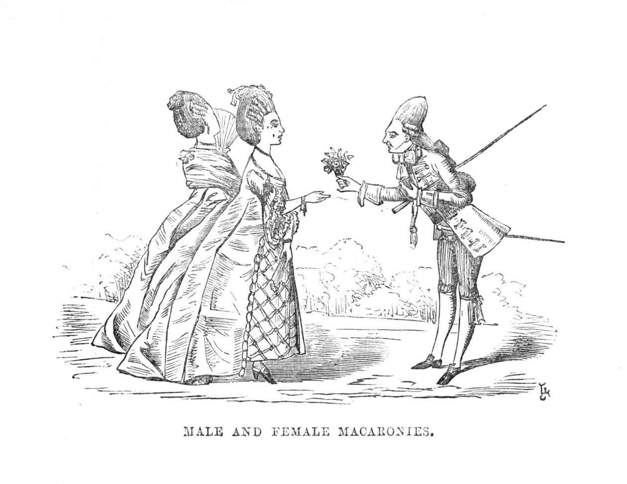 公母马卡龙尼，c1870年 作者 不明