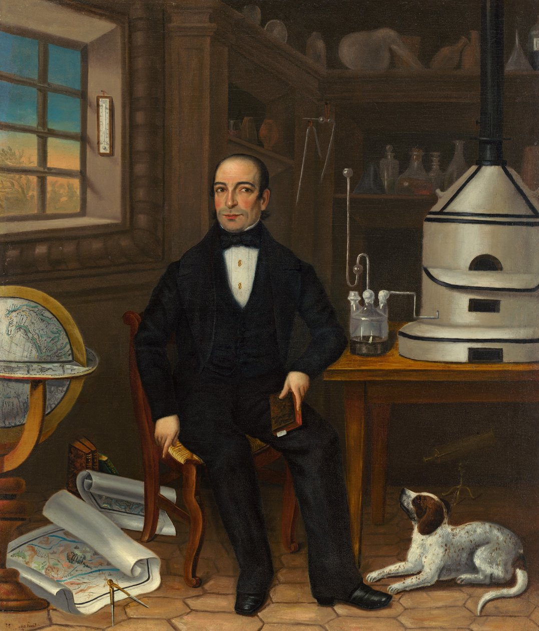 科学的人，1839年。 作者 不明
