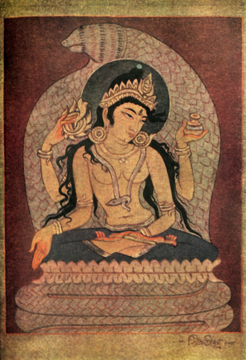 Manasa Devi》，1920年。 作者 不明