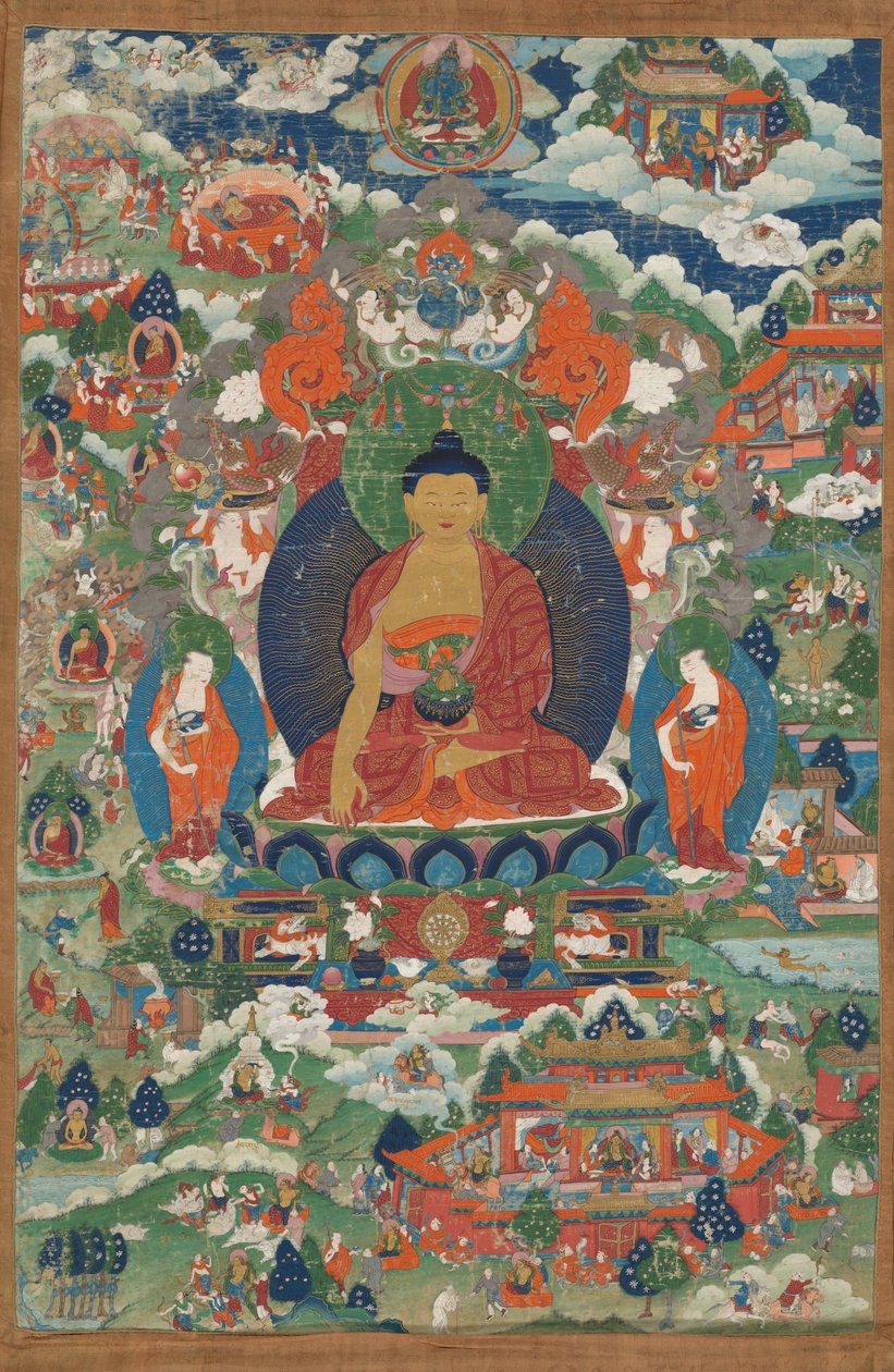 曼陀罗万神殿，约1700年。 作者 不明