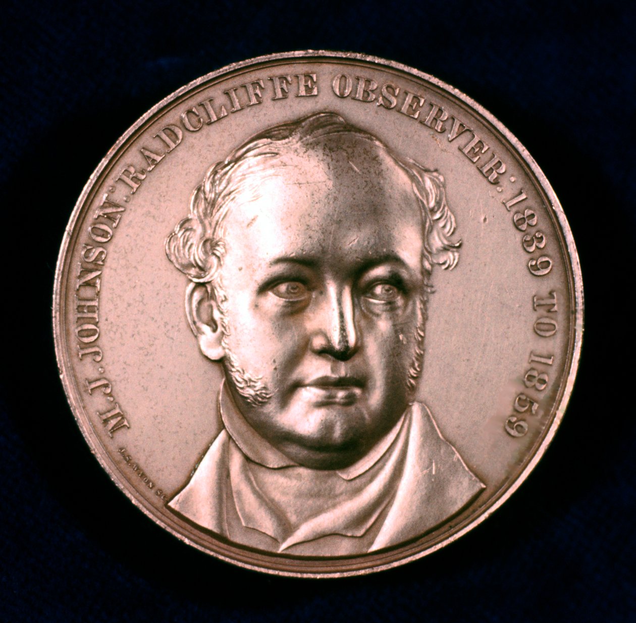 曼努埃尔·约翰逊（Manuel John Johnson），英国天文学家，1862年 作者 不明