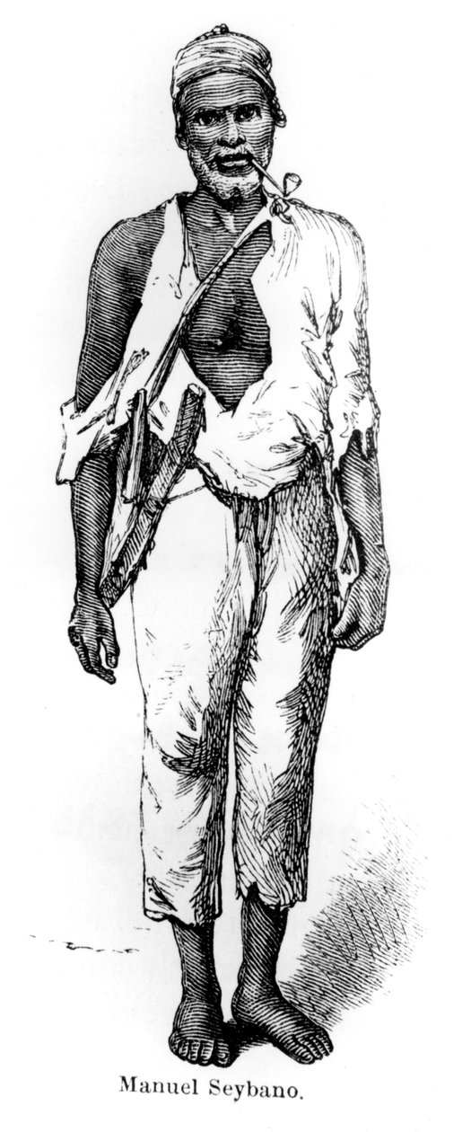 曼努埃尔·塞巴诺（Manuel Seybano），圣多明各，1873年 作者 不明