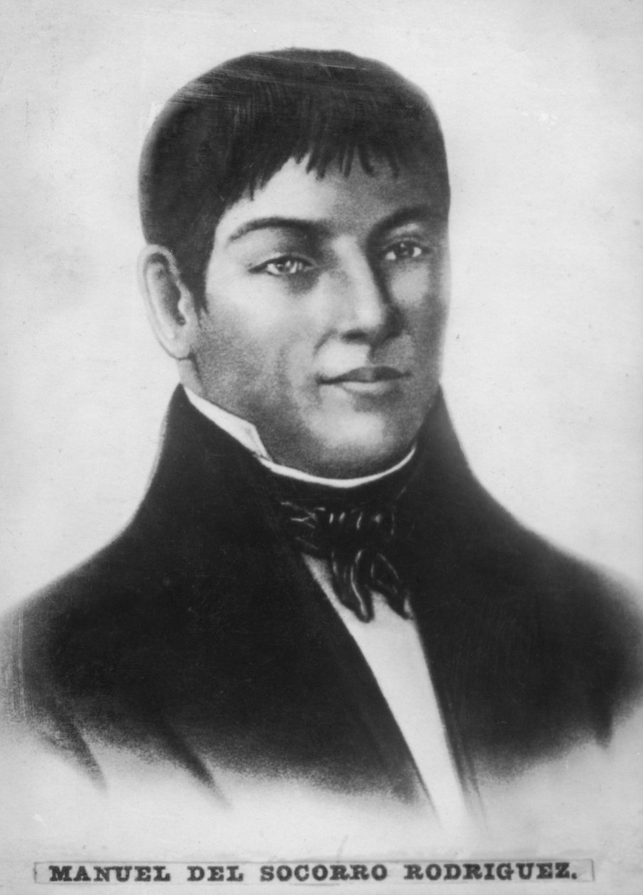 曼努埃尔·德尔·索科罗·罗德里格斯（Manuel del Socorro Rodriguez），1758年至1819年，1920年代 作者 不明