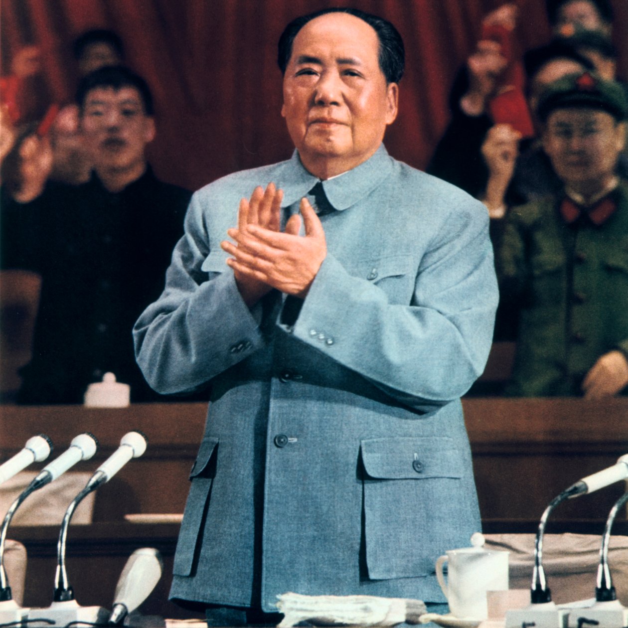 毛泽东，中国共产党领导人，1960年 作者 不明