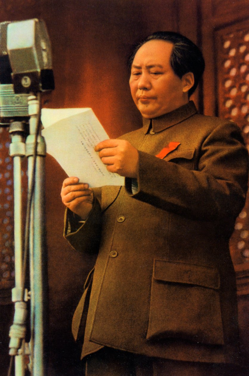 毛泽东，中国共产党革命家和领导人，c1950s-c1960s 作者 不明