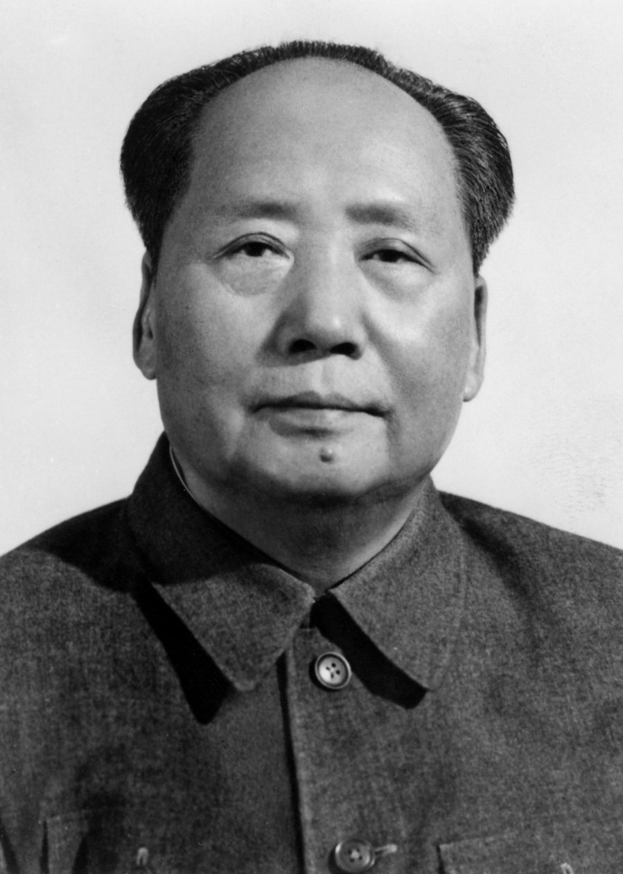 毛泽东，中国共产党革命者和领导人，1950年代 作者 不明