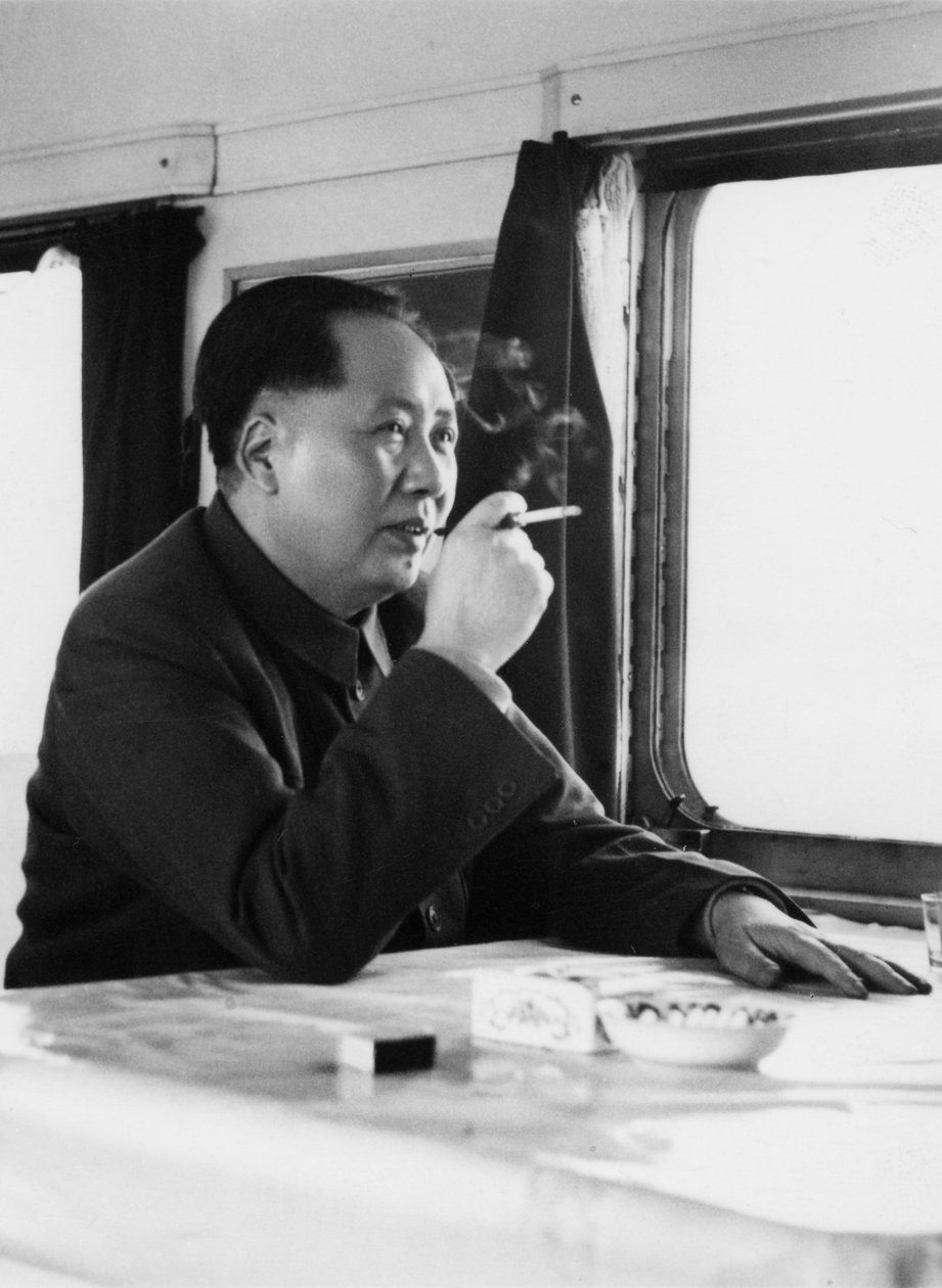 毛泽东，中国共产党革命者和领导人，1950年代 作者 不明