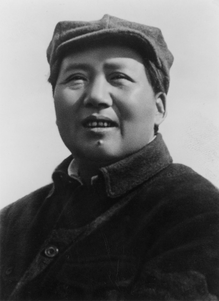毛泽东，中国共产党革命者和领导人，1950年代 作者 不明