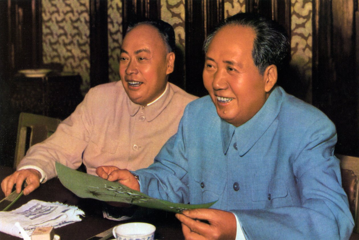 Mao Zedong and Chen Yi, Chinese Communist leaders, c1960s 作者 不明