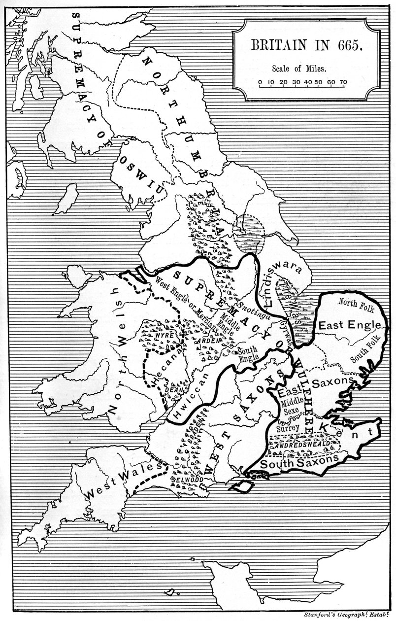 1892年英国的地图 作者 不明