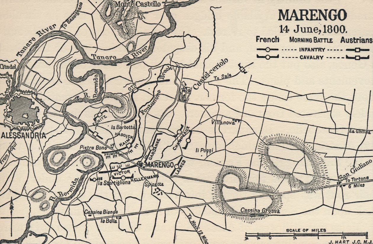 马伦戈（Marengo）-1800年上午战斗，1896年6月14日 作者 不明