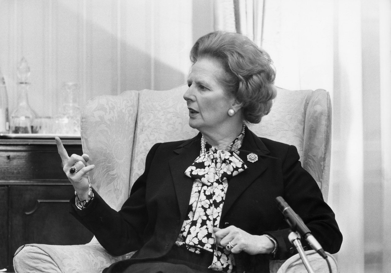 Margaret Thatcher, British politician, c 1980s 作者 不明
