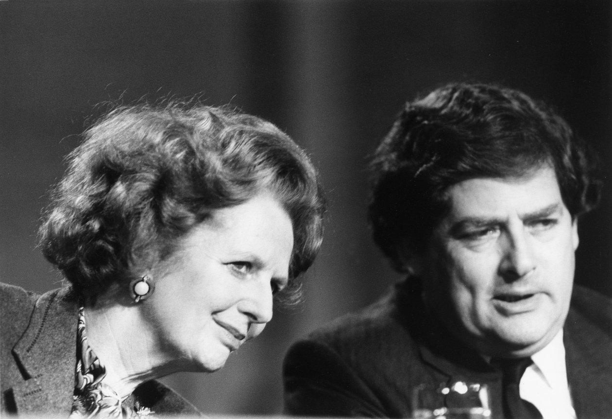 Margaret Thatcher, politikus Inggris, sekitar tahun 1980-an 作者 不明