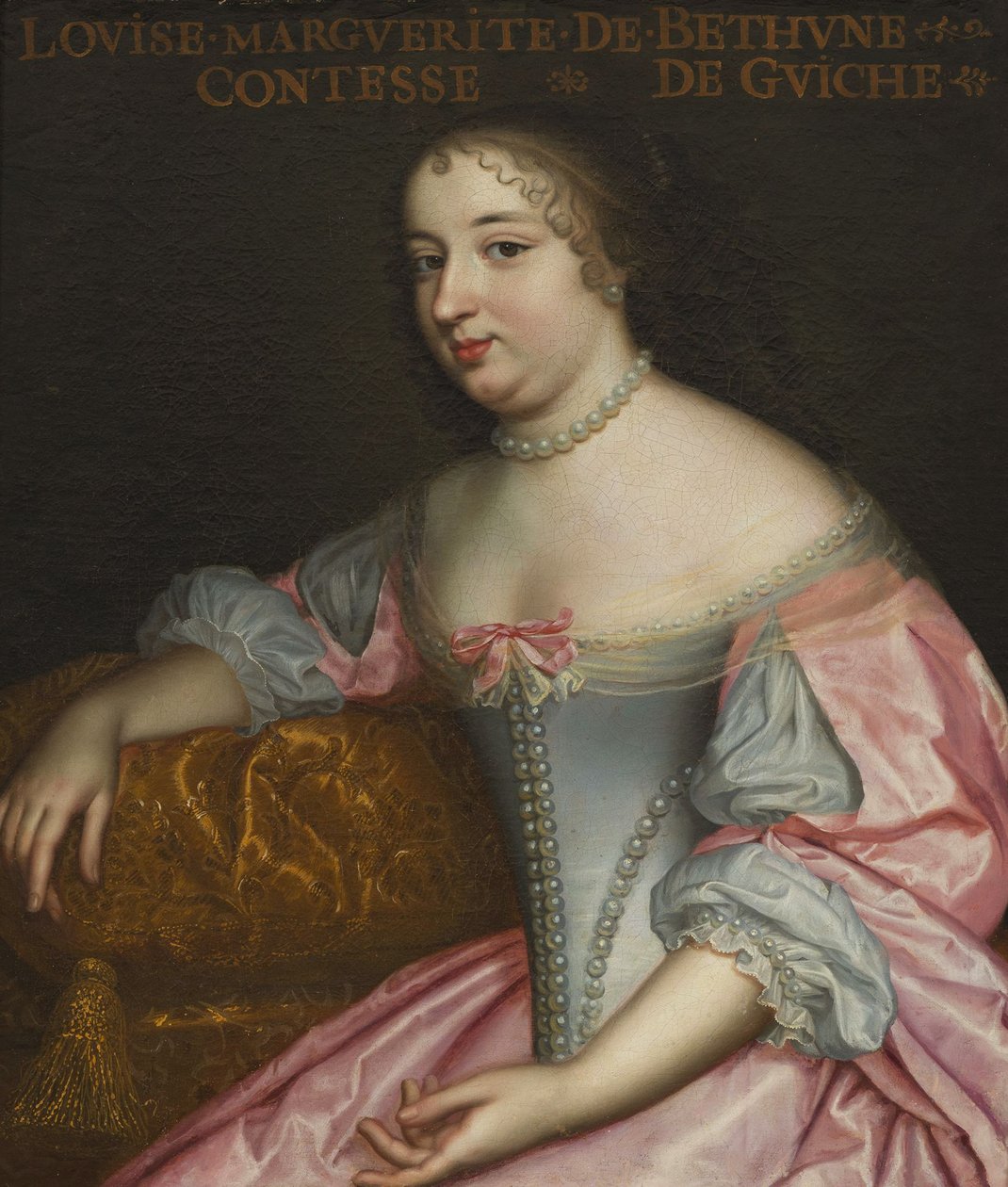 玛格丽特-路易丝-苏珊娜-德-贝图纳（Marguerite Louise Suzanne de Béthune），1643-1726年，吉切伯爵夫人，卢德公爵夫人，约1665年。 作者 不明