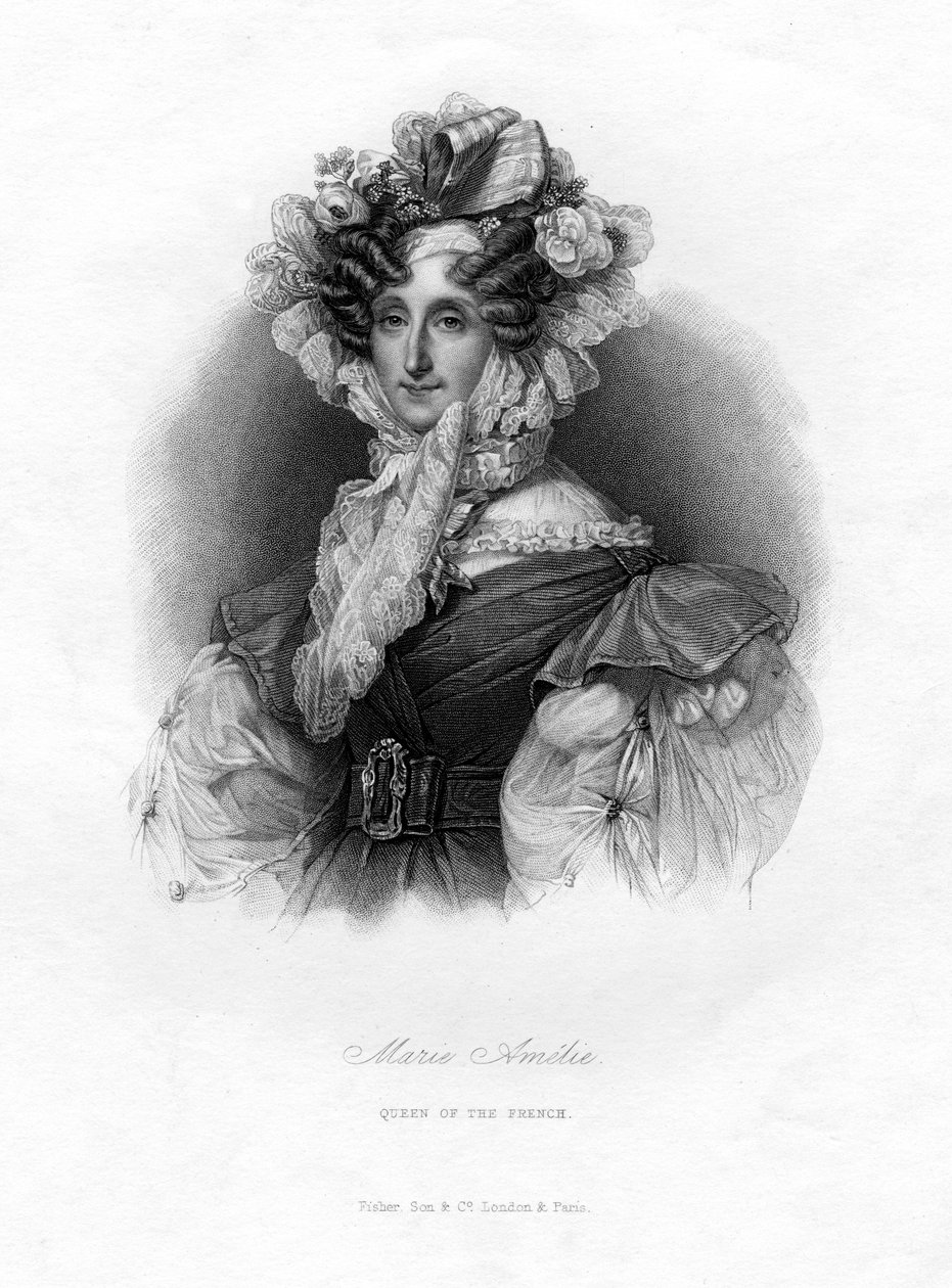 玛丽亚·阿玛利亚·特蕾莎（Maria Amalia Teresa），两个西西里人，十九世纪 作者 不明