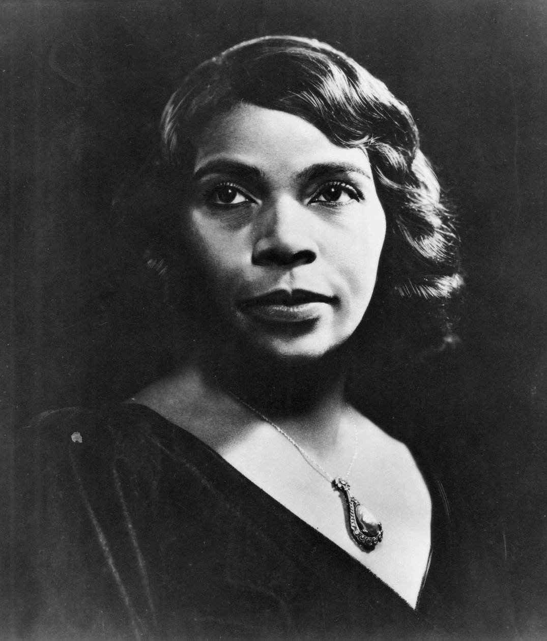 玛丽安·安德森（Marian Anderson）1899-1993，美国音乐节 作者 不明
