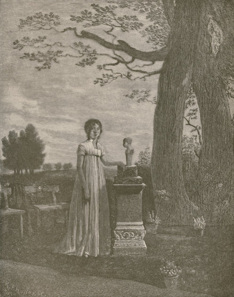玛丽·朱莉·克莱里（Marie-Julie Clary），约瑟夫·波拿巴的妻子，西班牙女王，c1806-1808，1896年 作者 不明