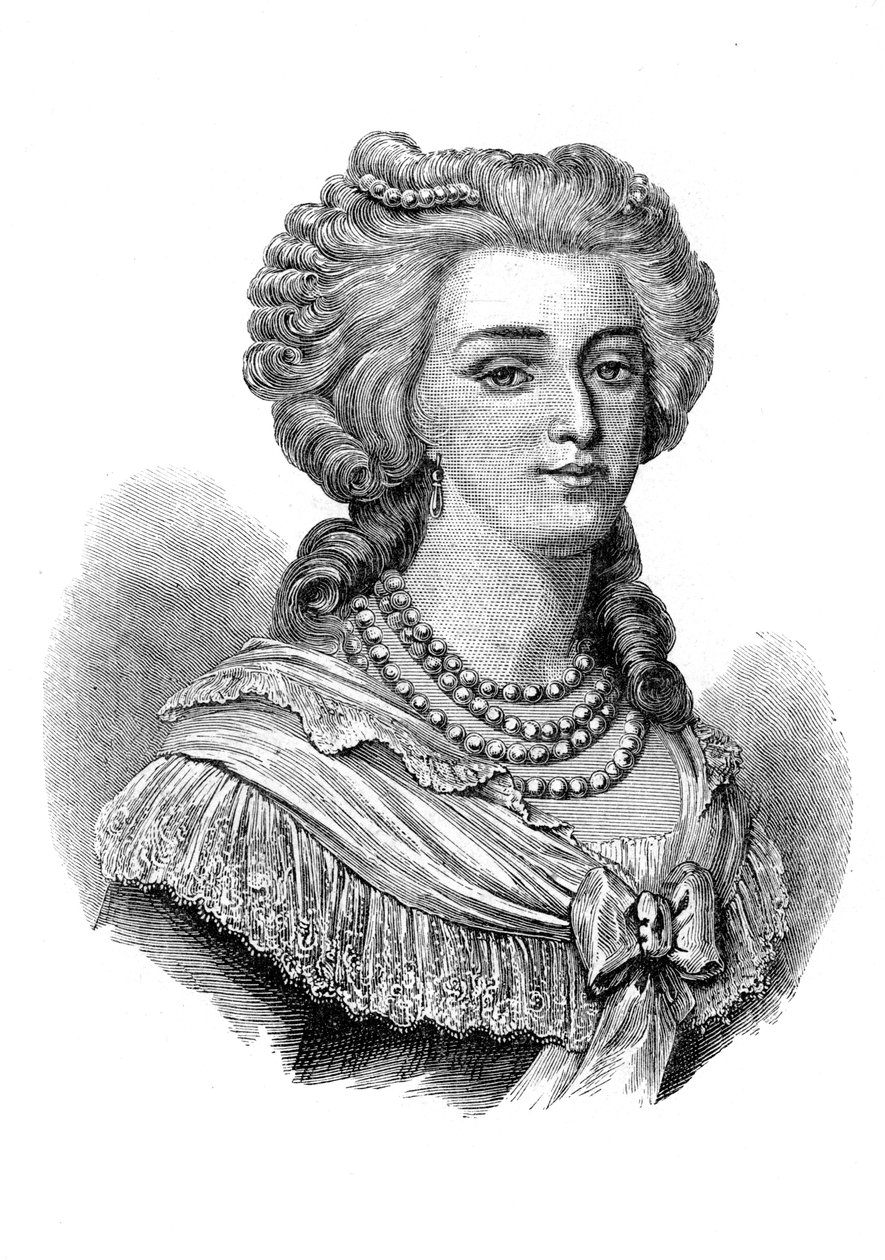 法国路易十六皇后玛丽·安托瓦内特（Marie Antoinette） 作者 不明