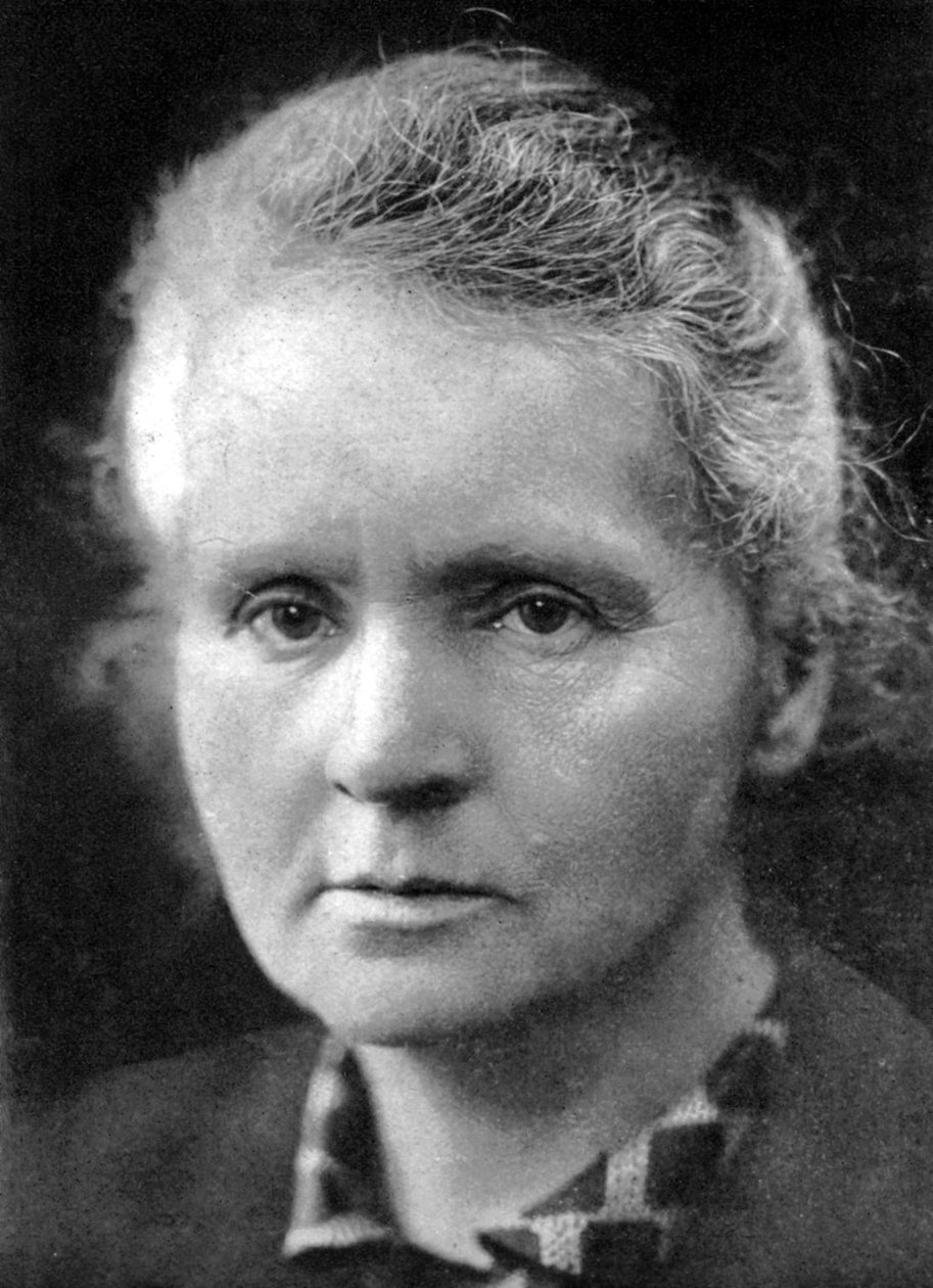 玛丽·居里（Marie Curie）1867-1934，波兰出生的法国物理学家，1926年 作者 不明
