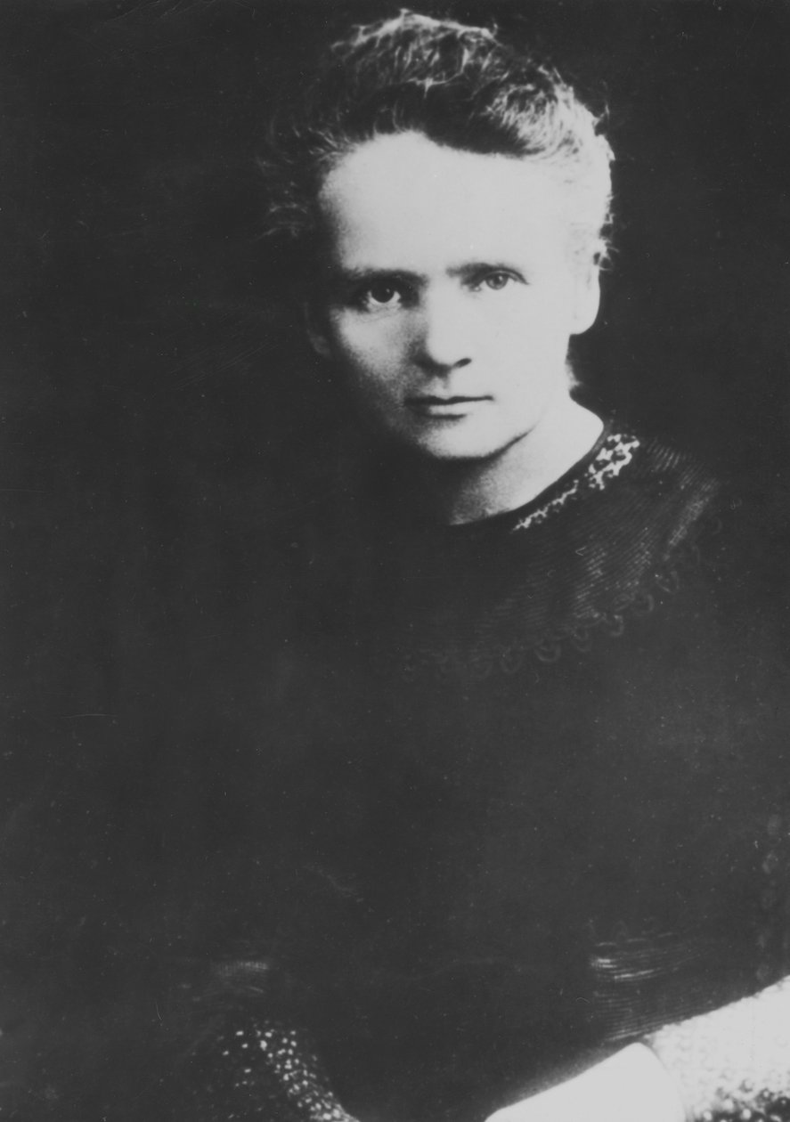 玛丽·居里（Marie Curie），波兰裔法国物理学家 作者 不明