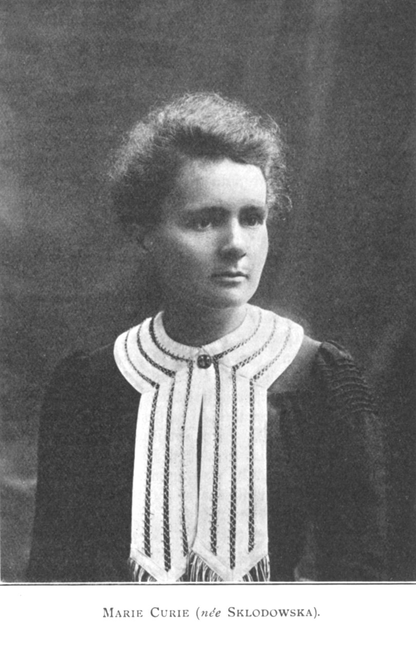 玛丽·居里（Marie Curie），波兰裔法国物理学家，1910年 作者 不明