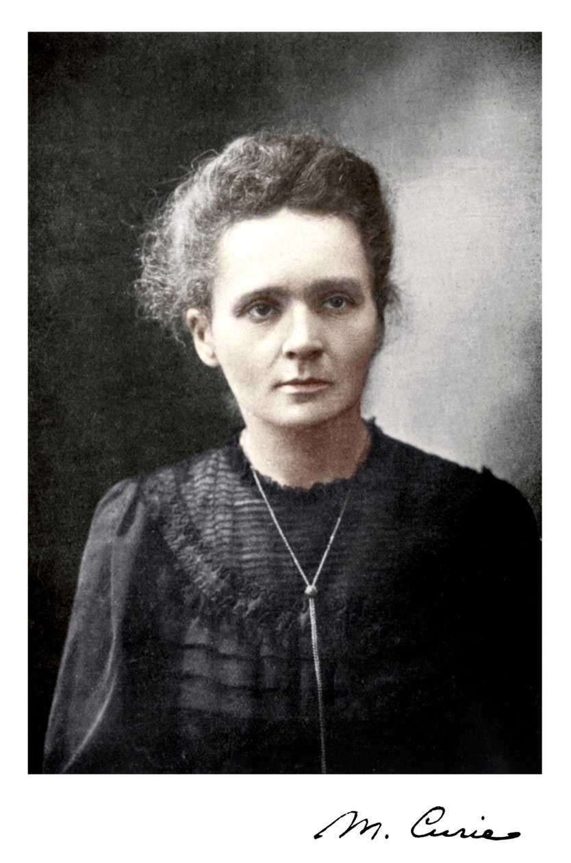 玛丽·居里（Marie Curie），波兰裔法国物理学家，1917年 作者 不明
