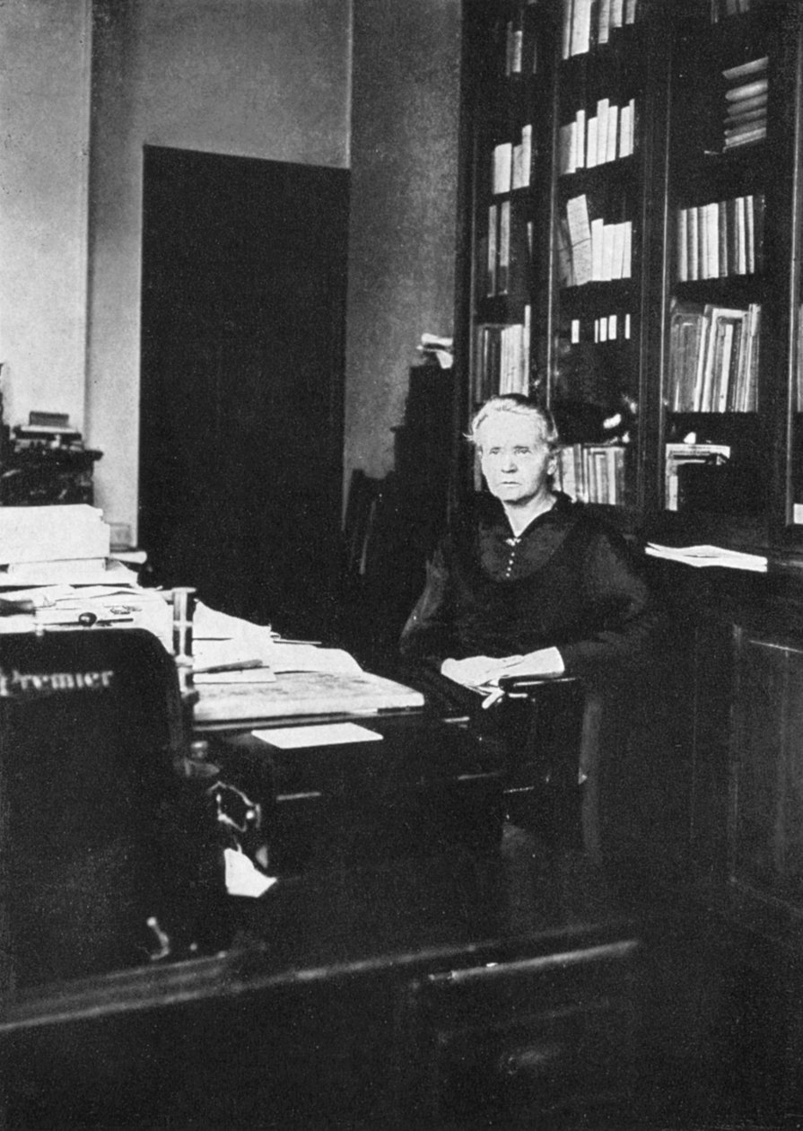 玛丽·居里（Marie Curie），波兰裔法国物理学家，1925年 作者 不明