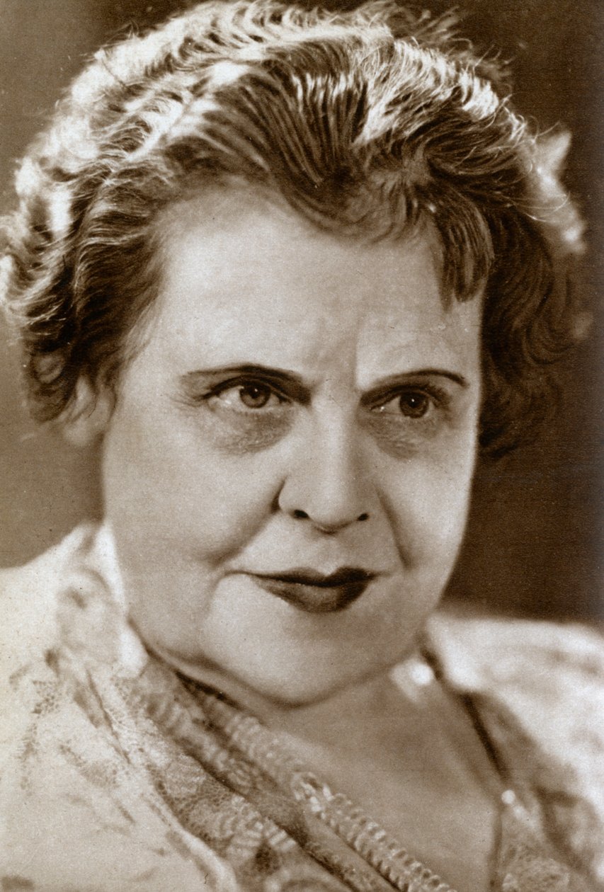 玛丽·德莱丝勒（Marie Dressler），加拿大女演员，1933年 作者 不明