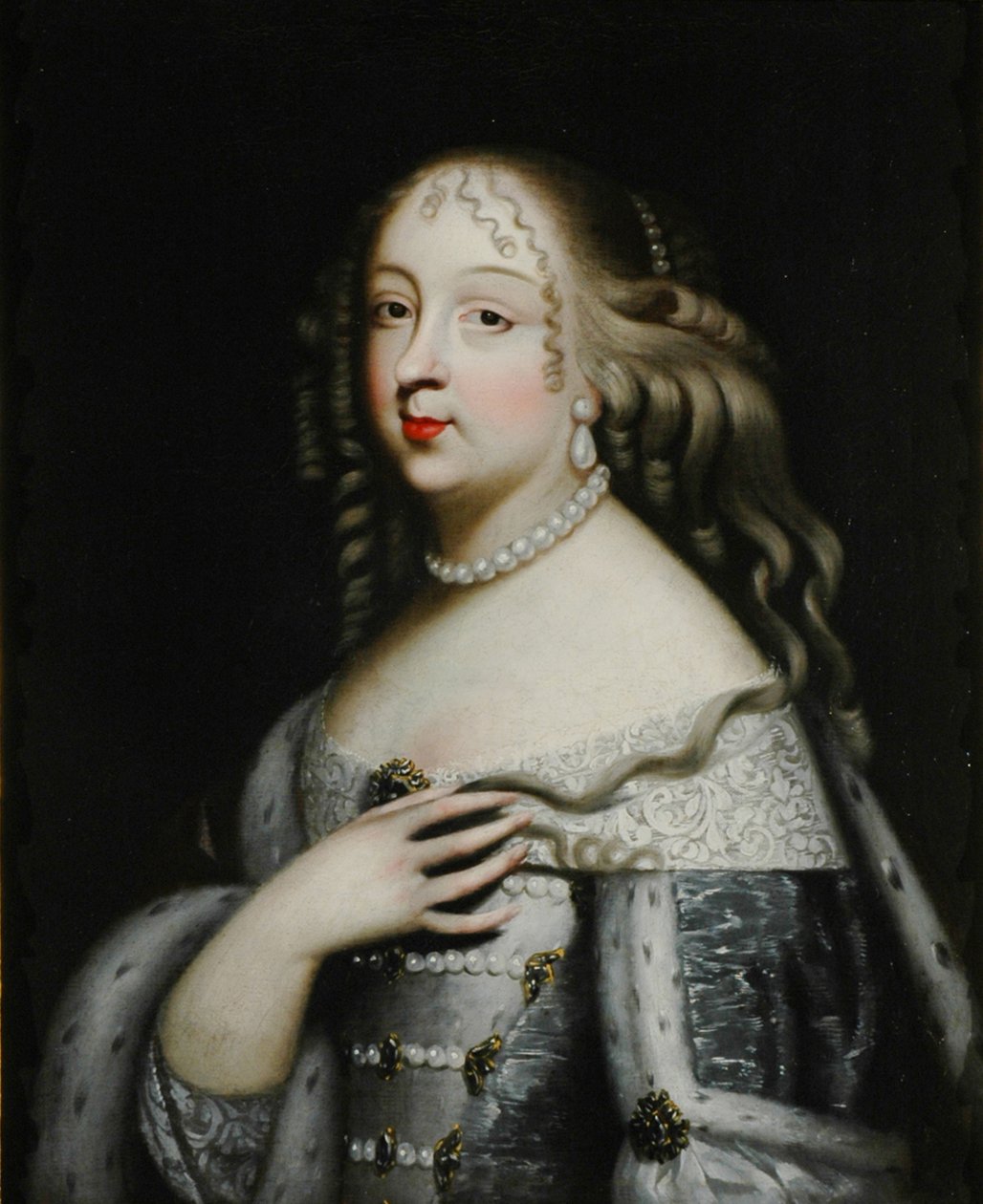 玛丽·珍妮·巴蒂斯特（Marie Jeanne Baptiste）1644-1724，萨沃伊公爵夫人 作者 不明