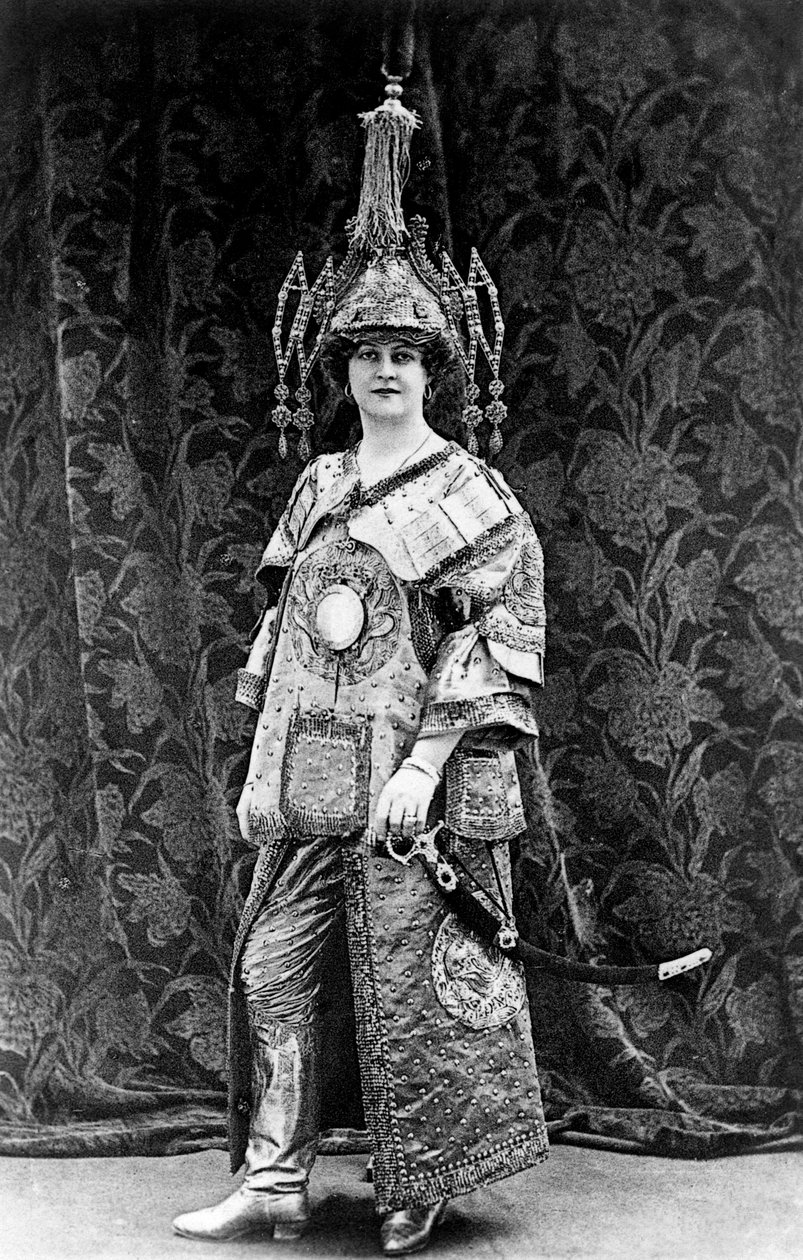 玛丽·斯图霍尔姆（Marie Studholme）1875-1930，英国女演员，1900年代 作者 不明