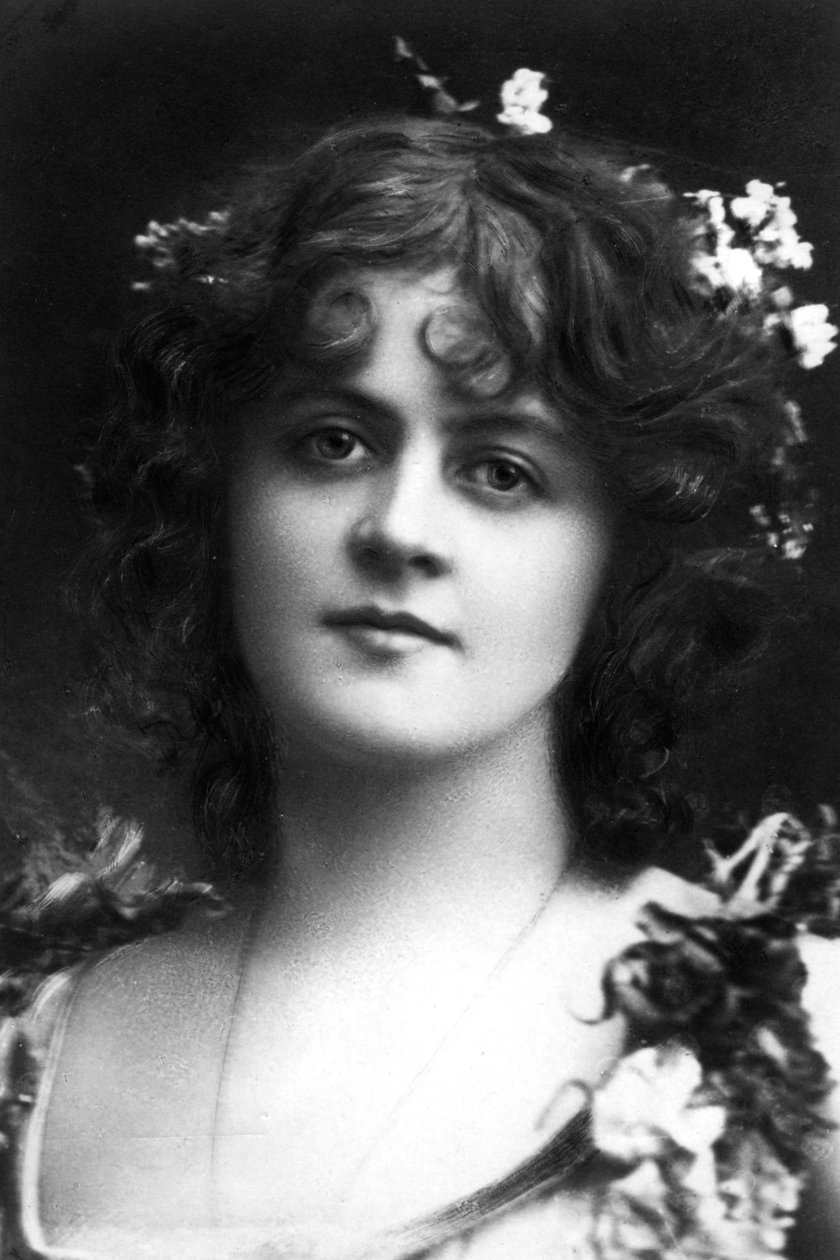 玛丽·斯图霍尔姆（Marie Studholme）1875-1930，英国女演员，1900年代 作者 不明