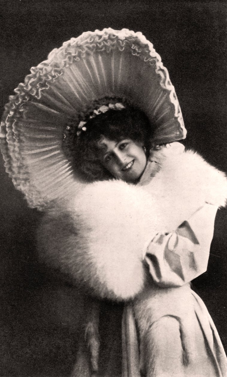 玛丽·斯图霍尔姆（Marie Studholme）1875-1930，英国女演员，二十世纪 作者 不明