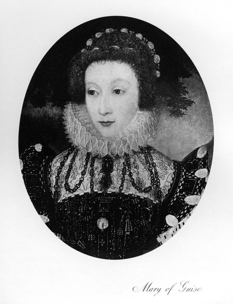 玛丽·德·吉斯（Marie de Guise），苏格兰詹姆斯五世的女王妃，1907年 作者 不明