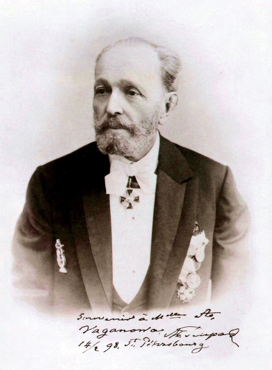 Marius Petipa，俄罗斯芭蕾舞蹈家兼编舞，1898年 作者 不明