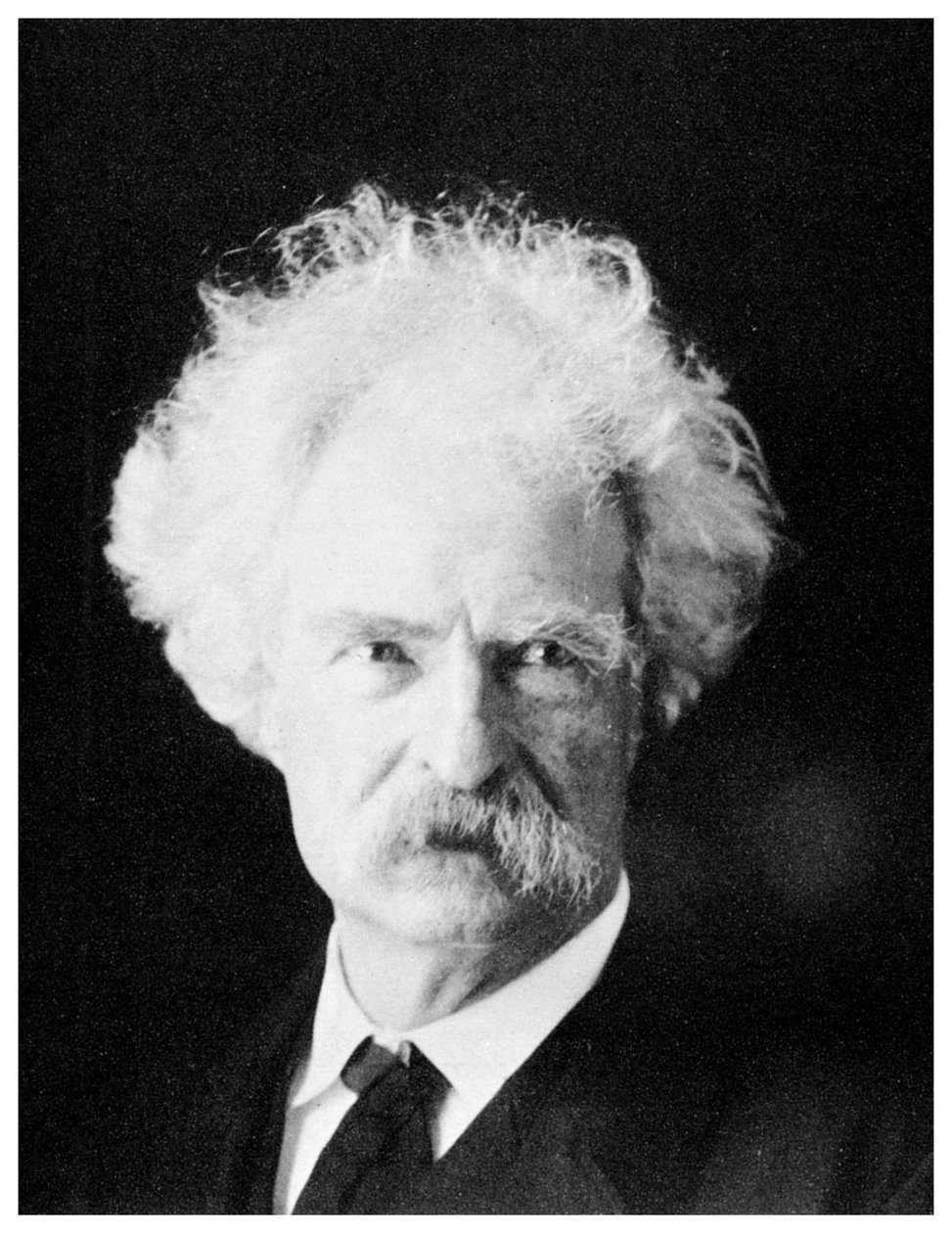 美国小说家马克·吐温（Mark Twain）晚年，大约在1890年代至1955年 作者 不明