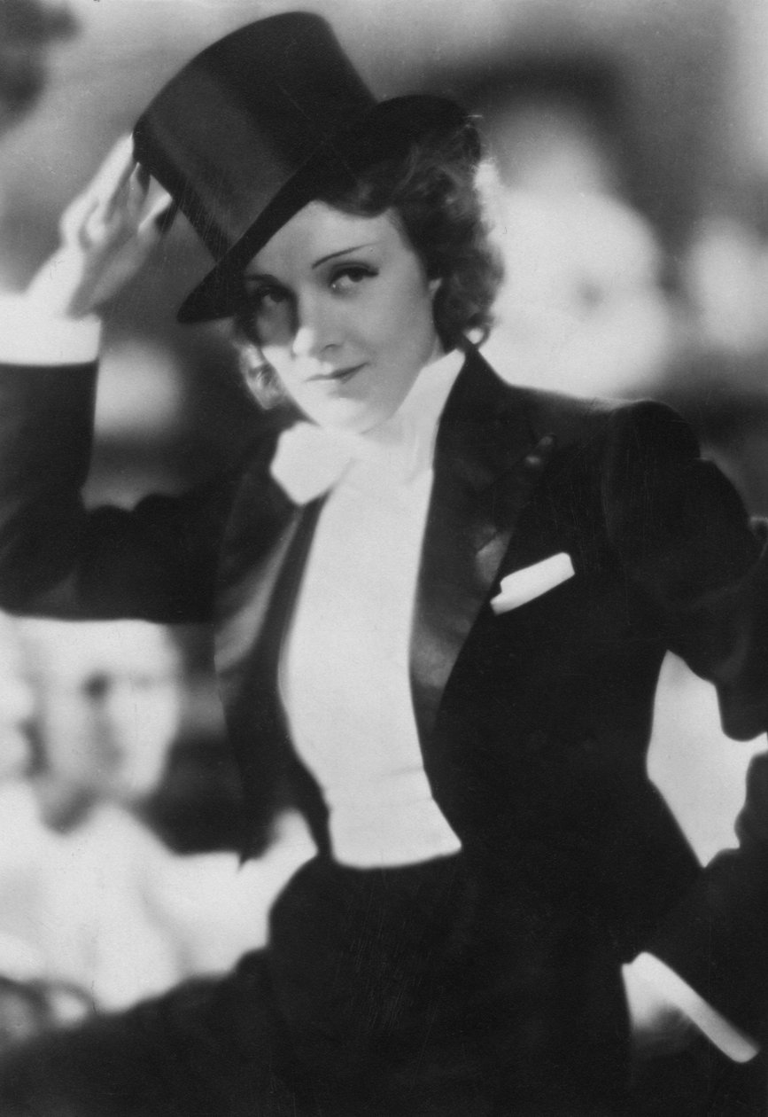马琳·迪特里希（Marlene Dietrich），1901年至1992年，1920年代 作者 不明