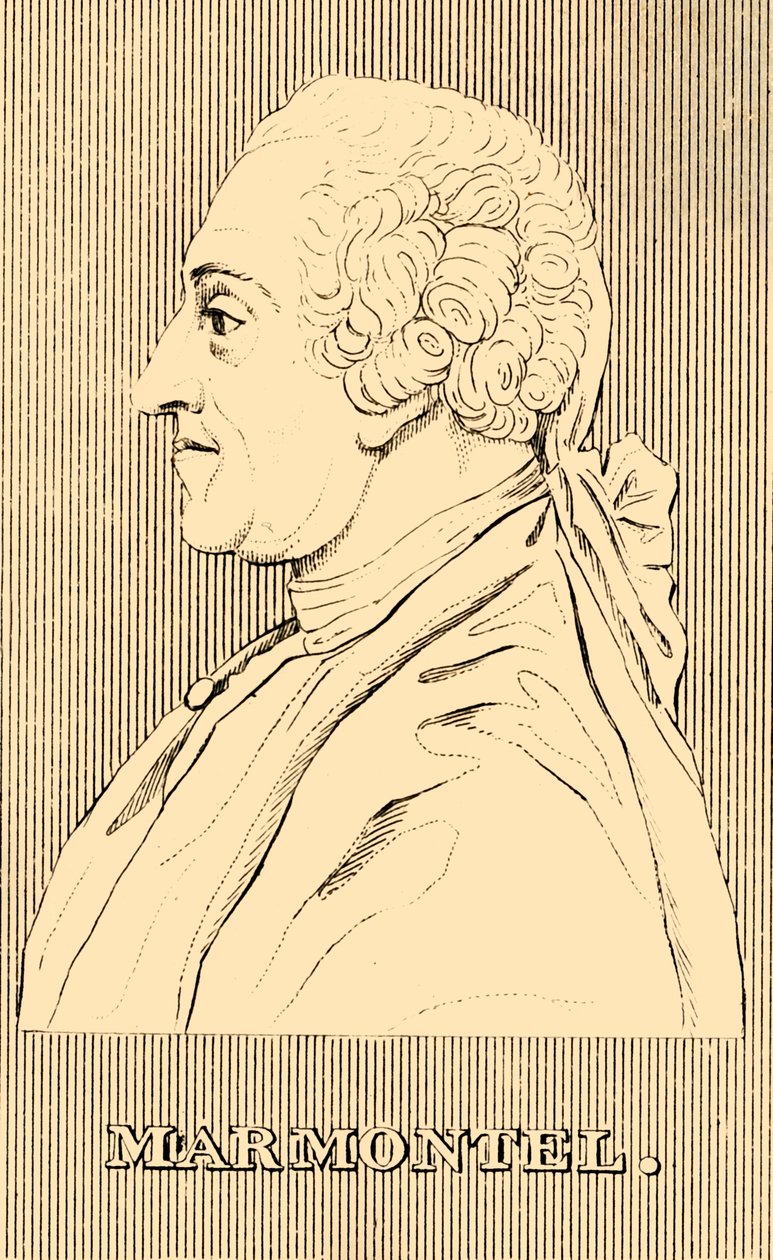 Marmontel，1723-1799，1830年。 作者 不明