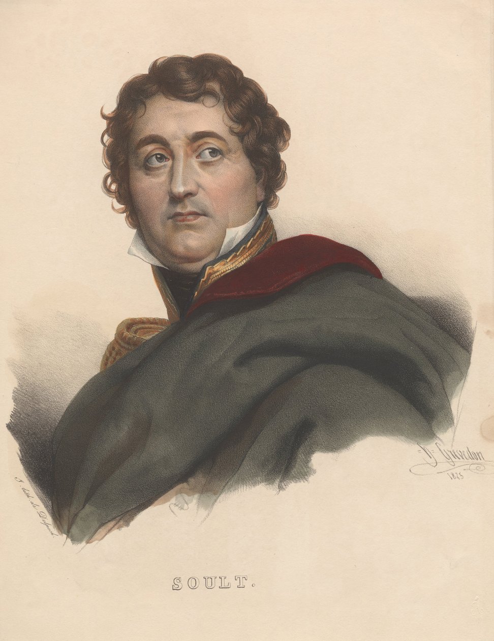 尼古拉·尚德·迪乌尔·苏尔特元帅将军，1835年 作者 不明