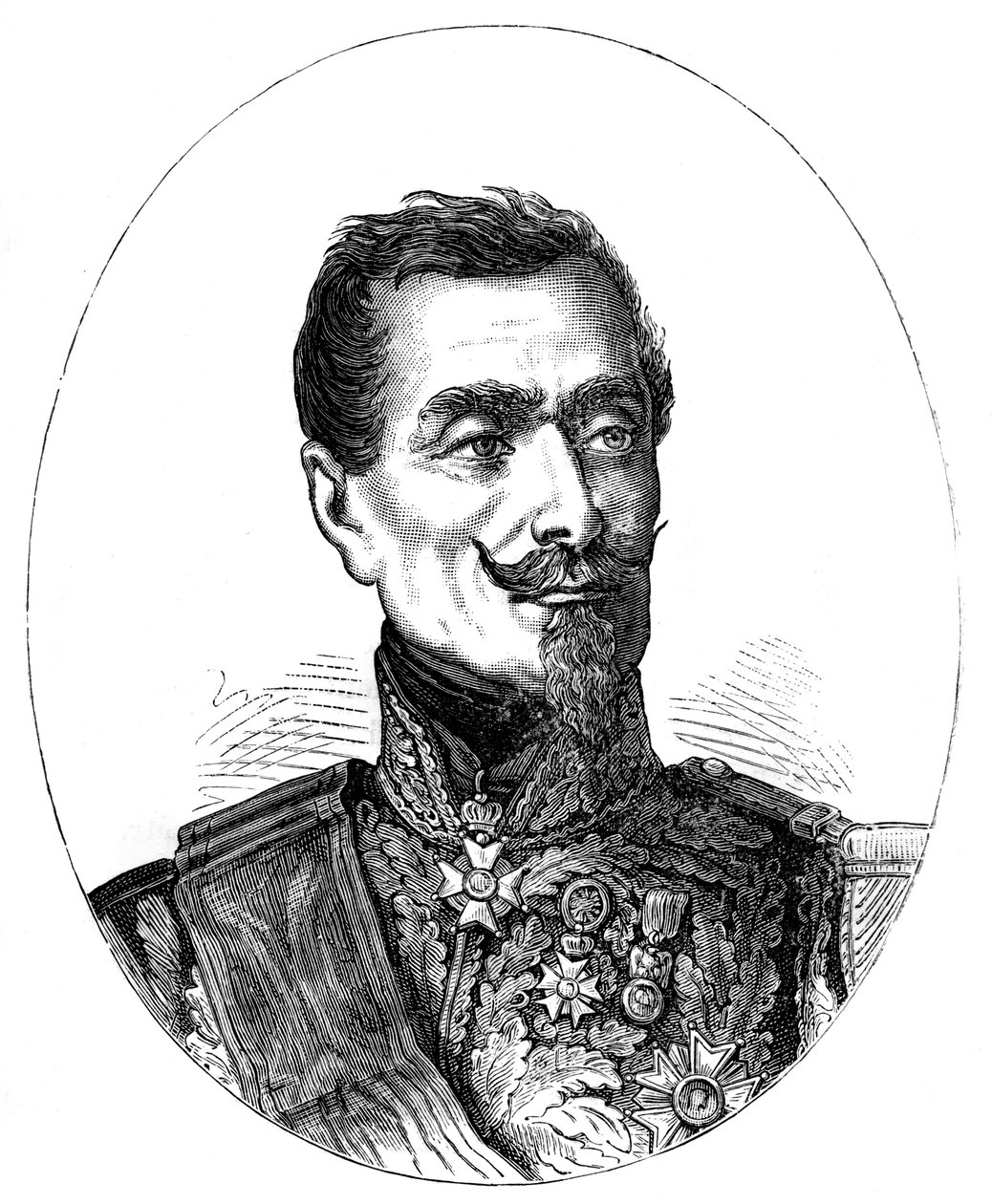 圣阿诺德元帅雅克·勒洛伊元帅圣阿诺德1801-1854年，法国士兵 作者 不明