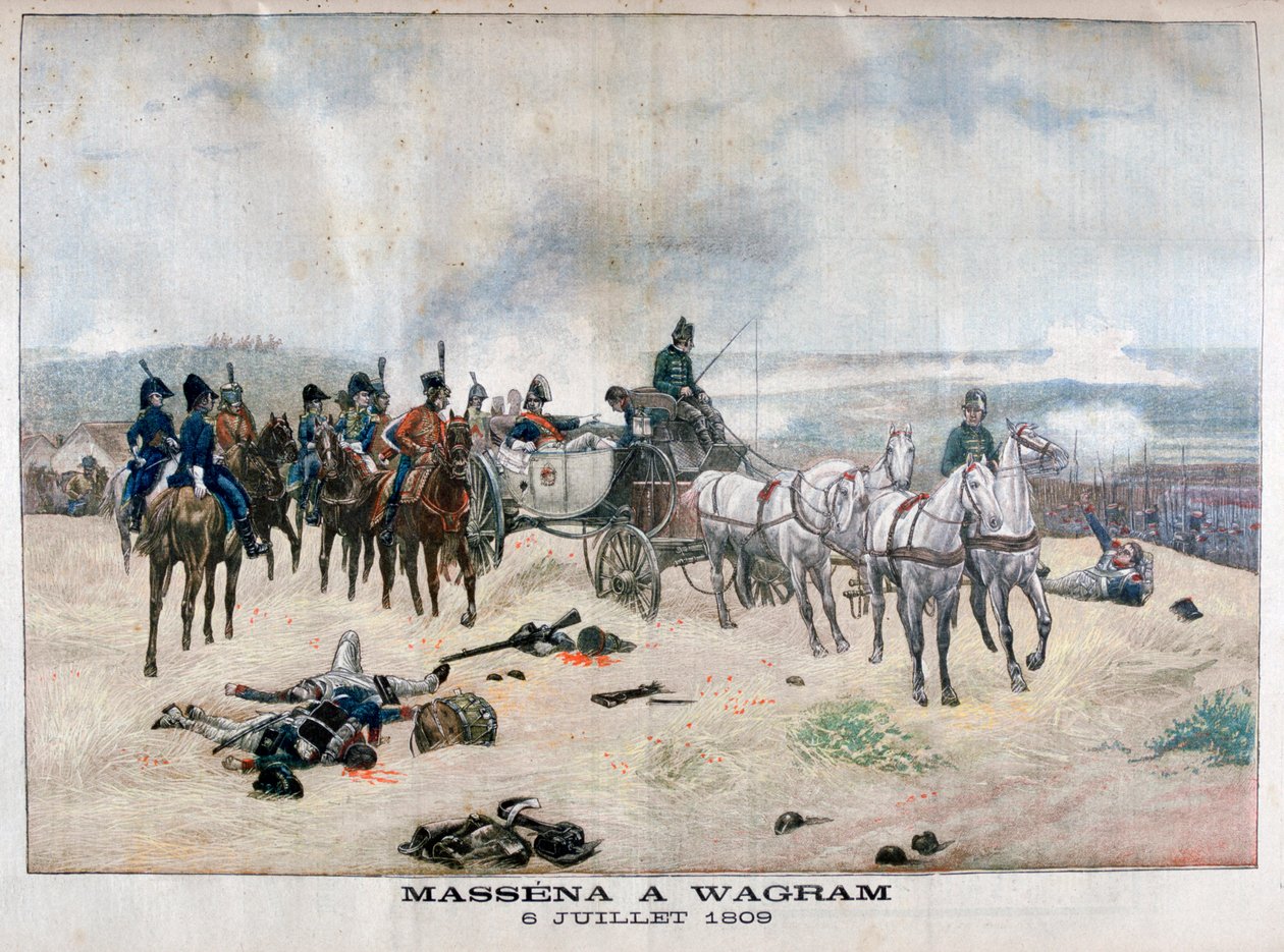 1809年7月5日至6日，奥地利马萨纳元帅在瓦格拉姆之战中 作者 不明