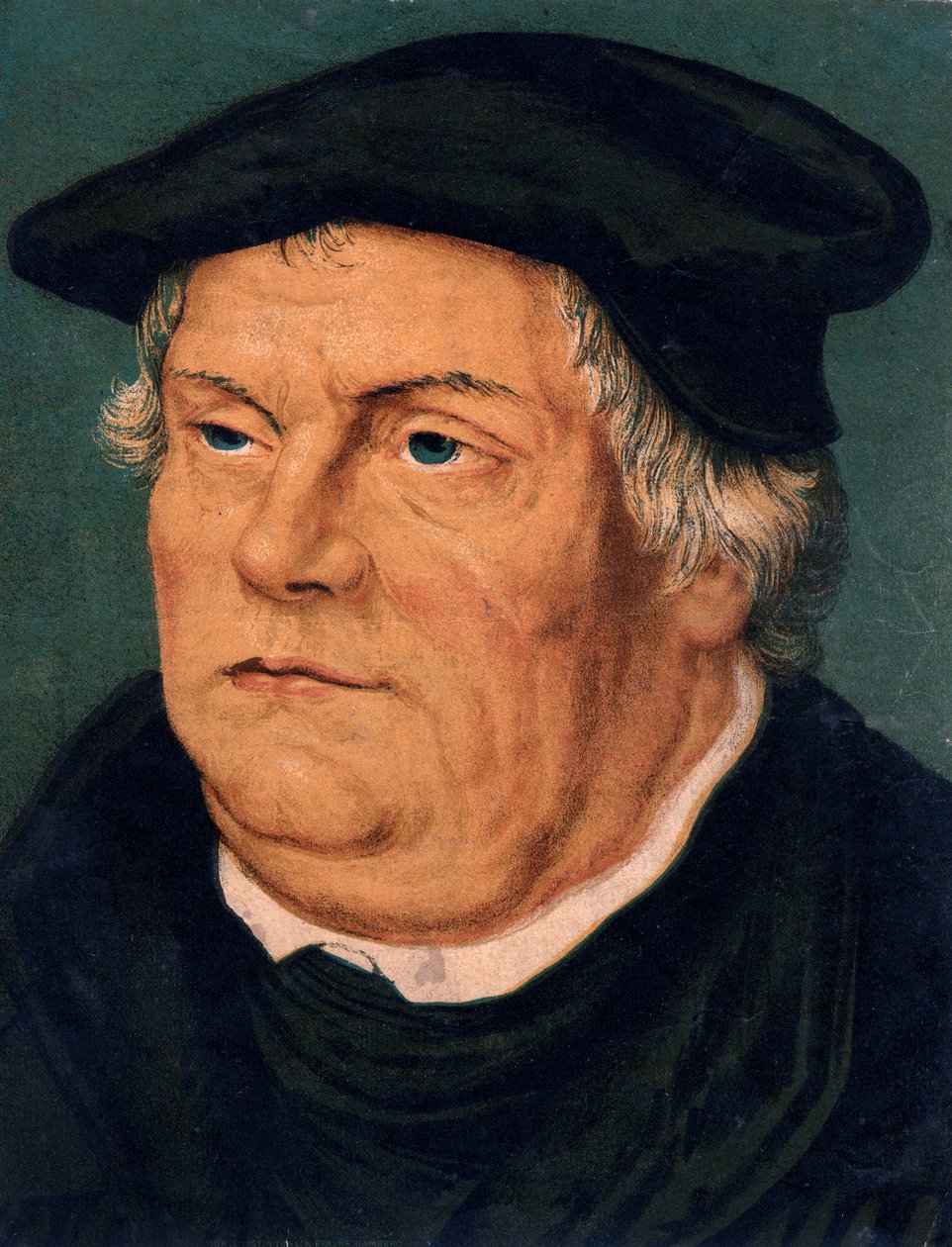 马丁·路德（Martin Luther），16世纪德国新教改革家，19世纪 作者 不明