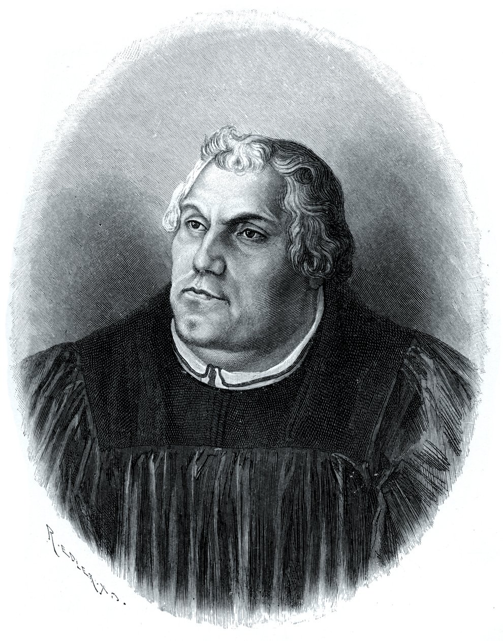马丁·路德（Martin Luther），新教教会改革者，1903年 作者 不明