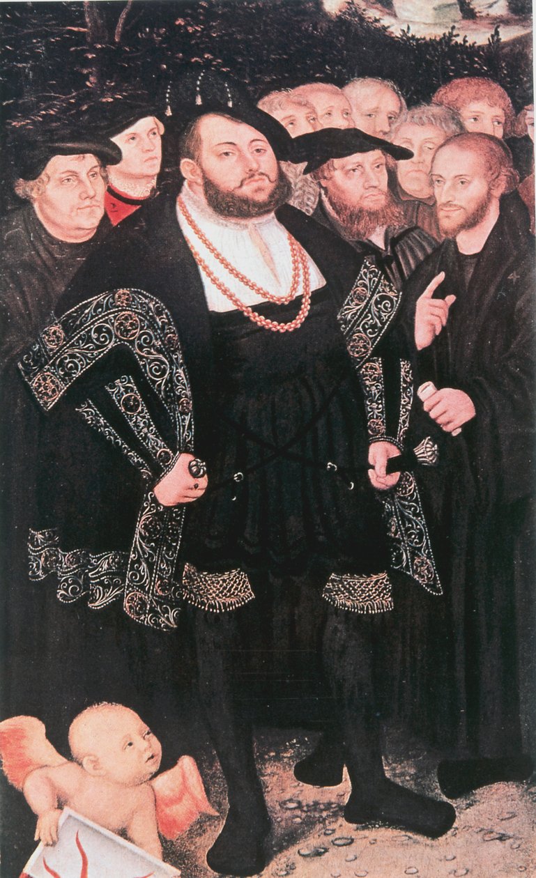 马丁·路德（Martin Luther）与改革者，c1530 作者 不明