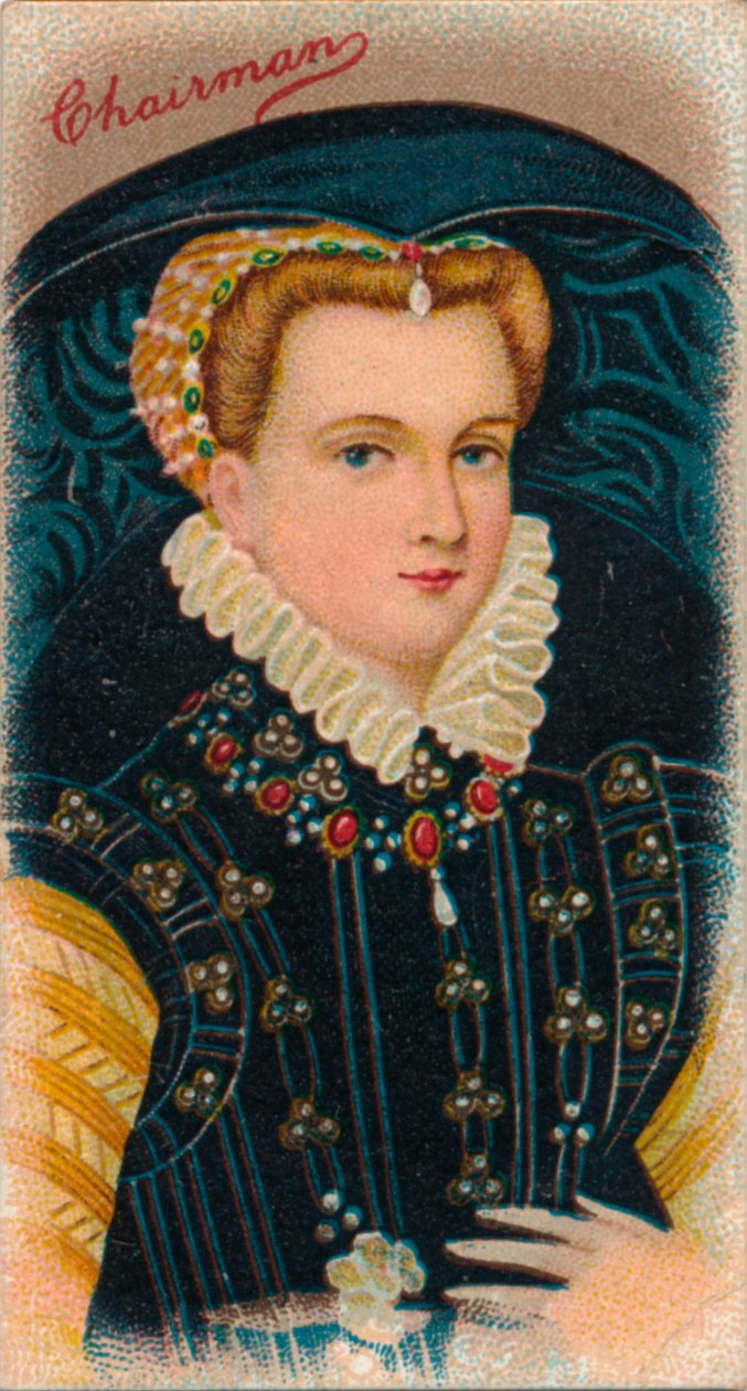 苏格兰女王玛丽（Mary，Scots）1542-1587，1912年 作者 不明