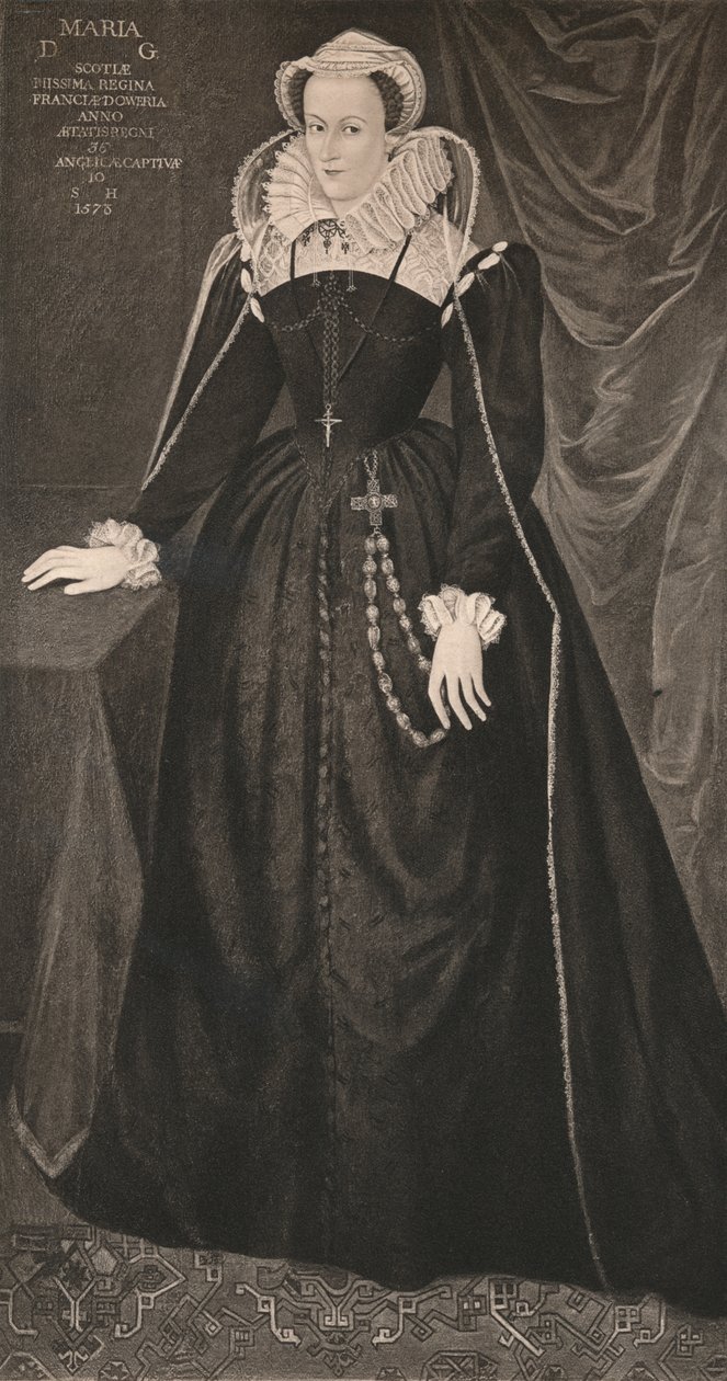 玛丽，苏格兰女王，16世纪，1904年 作者 不明