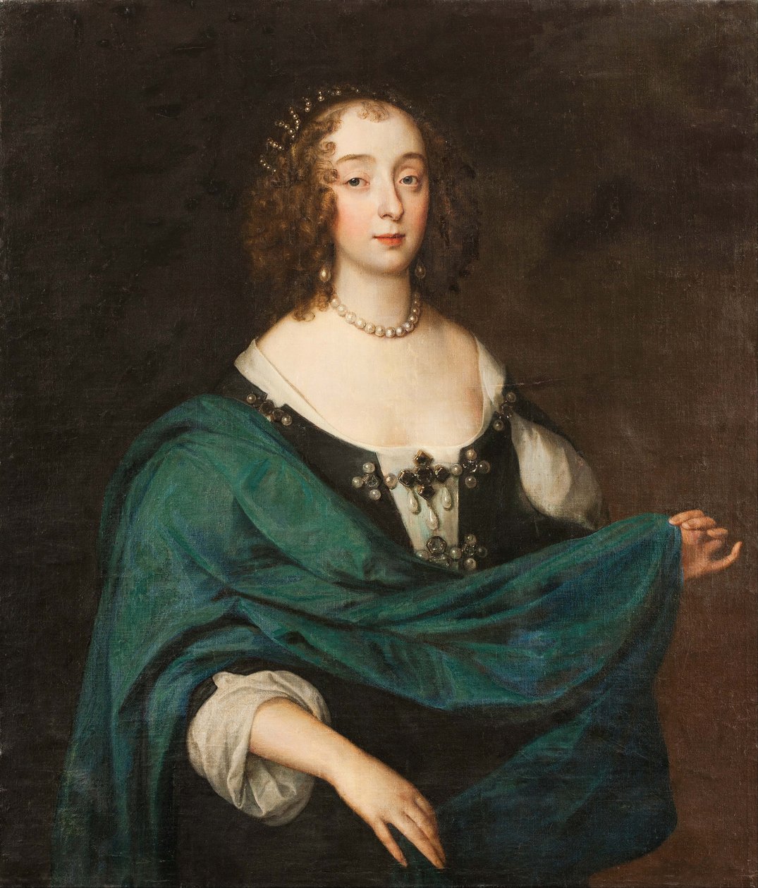 玛丽·斯图尔特（Mary Stewart），里士满公爵夫人和伦诺克斯公爵夫人（1622-1685），c。 1640。 作者 不明