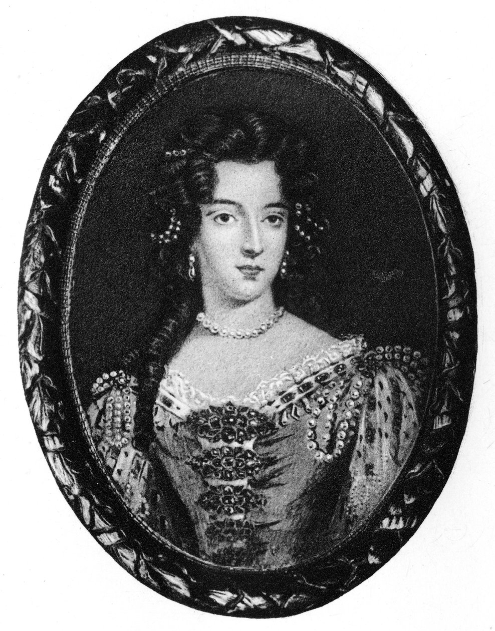 摩德纳的玛丽（Mary of Modena），国王詹姆斯二世的皇后，1907年 作者 不明
